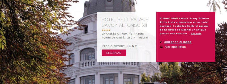 petit palace hoteles madrid