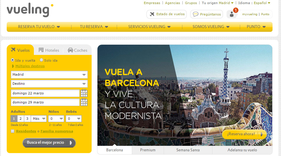 vueling opiniones 2015