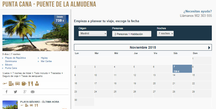 caribe ultima hora puente de la Almudena