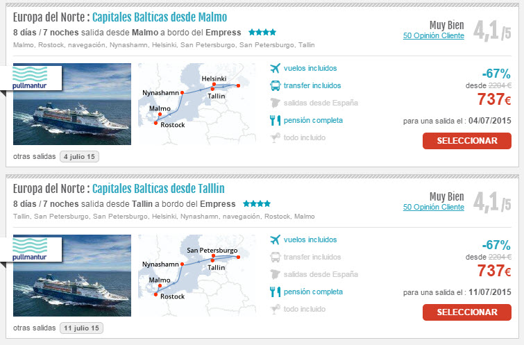 crucerosnet ofertas