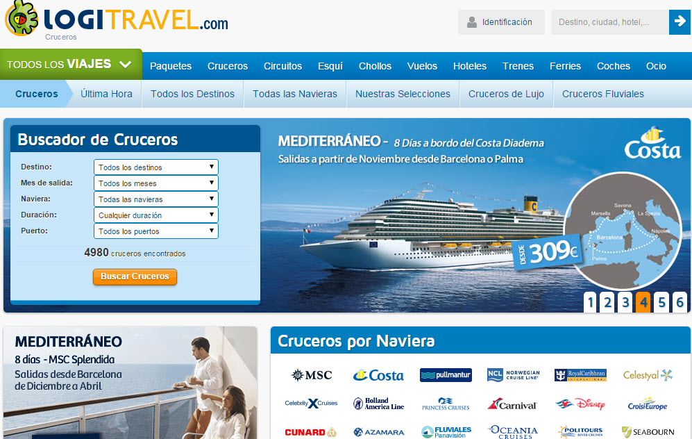 logitravel cruceros