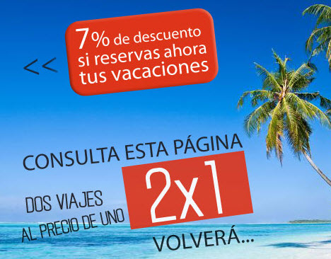 halcon viajes 2x1 2015