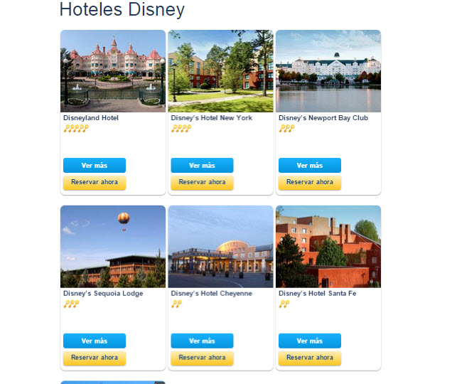 hoteles disneyland paris