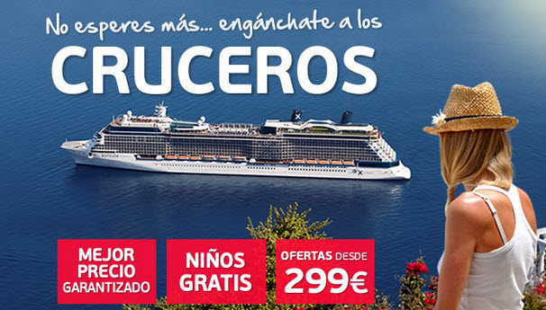 cruceros baratos niños gratis julio