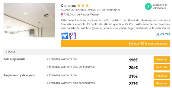 parques temáticos ofertas