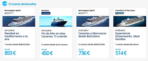 cruceros baratos por internet