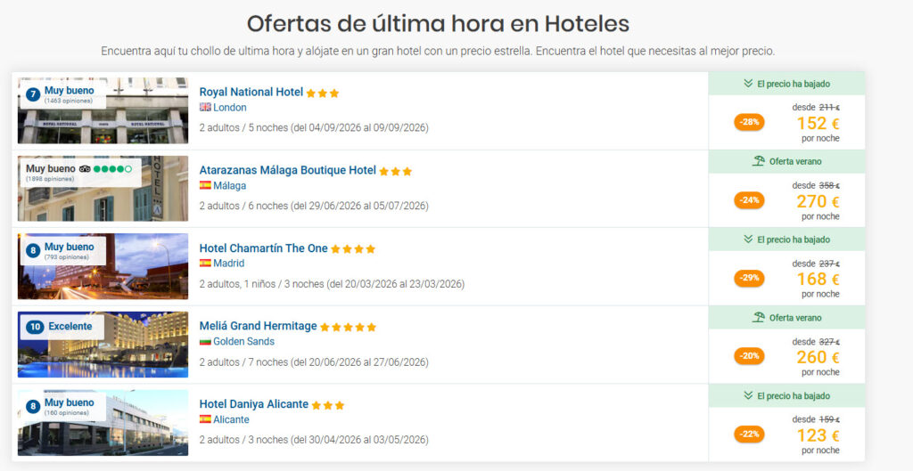Logitravel Hoteles