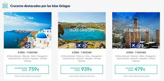 pullmantur crucero islas griegas