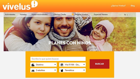 vivelus planes con niños