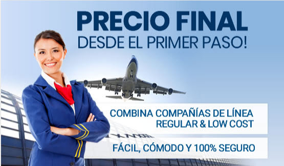 Comparador de vuelos low cost online