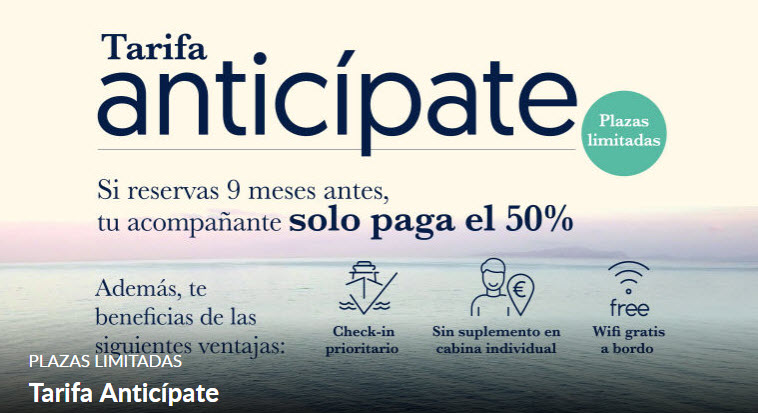 Mejores cruceros con pago aplazado online