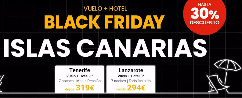 black friday logitravel islas canarias