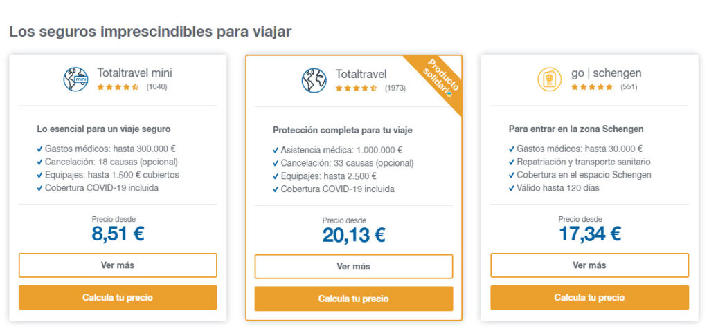 intermundial precios