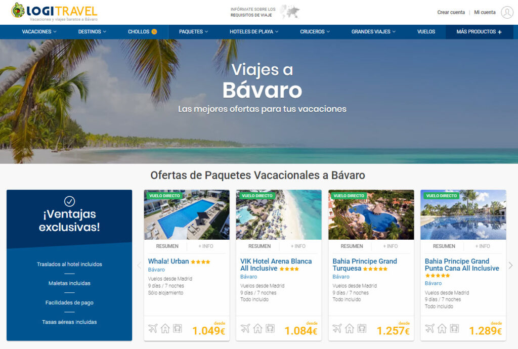 Ofertas Vacaciones Playa Bavaro Agosto