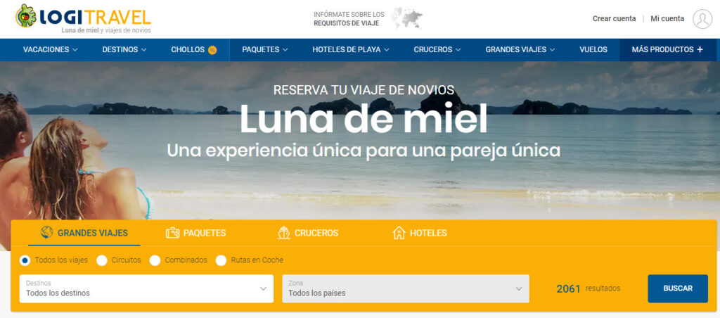 Ofertas de última hora en viajes de Luna de Miel