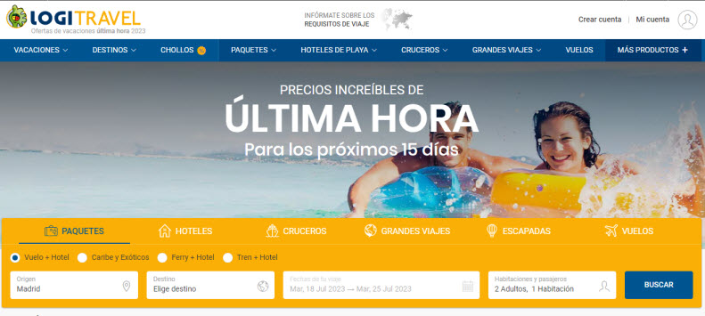 Ofertas última hora en viajes