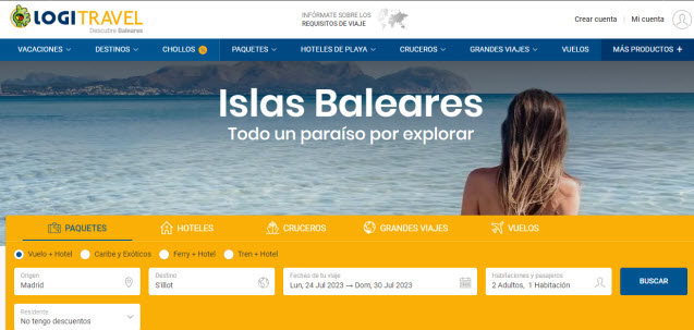 Viajes a Las Baleares