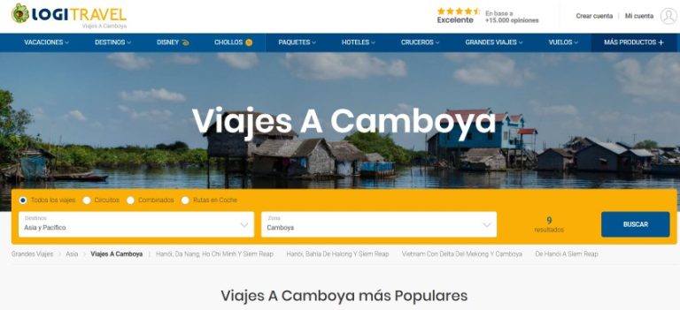 ofertas de viajes Camboya Abril