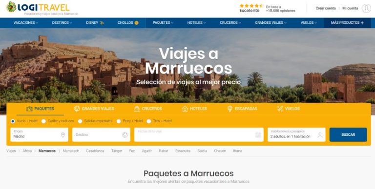 ofertas de viajes Marruecos Marzo