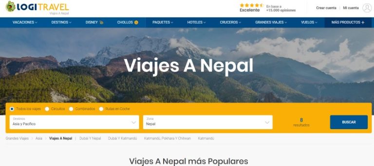 ofertas de viajes Nepal Marzo