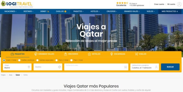 ofertas de viajes Qatar Diciembre