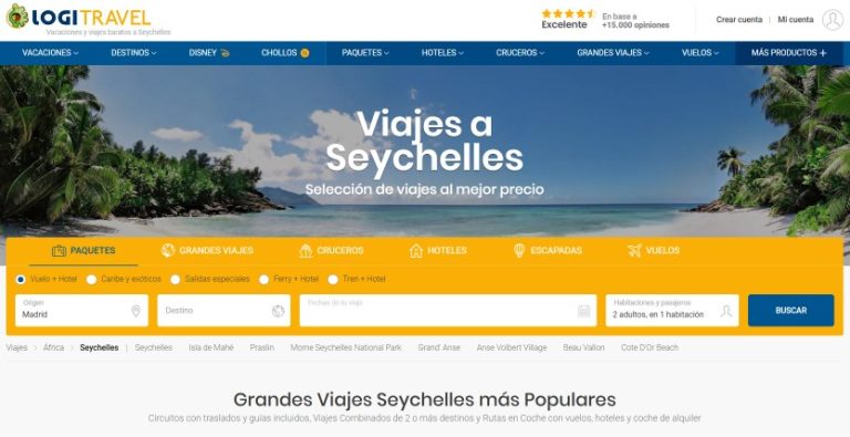 ofertas de viajes Seychelles Septiembre