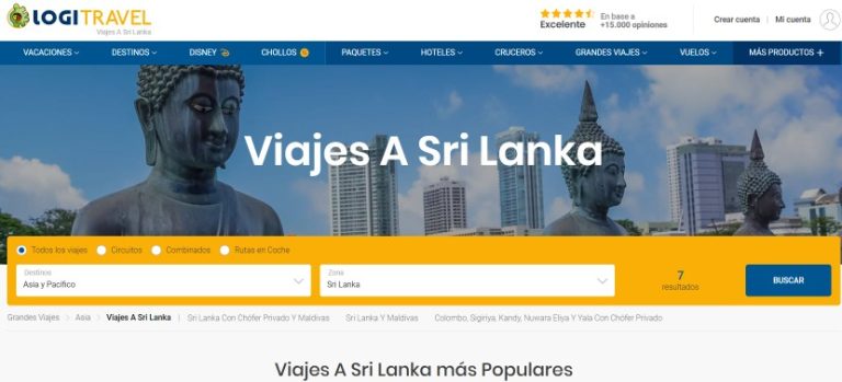 ofertas de viajes Sri Lanka Abril