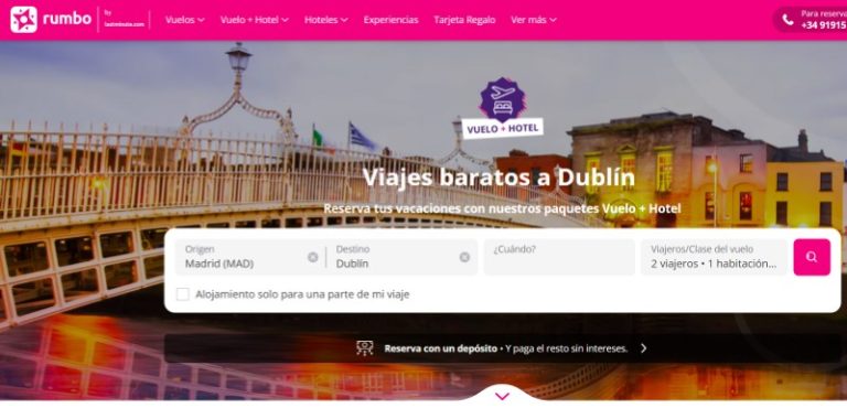 viajes baratos Puente de Noviembre Dublín