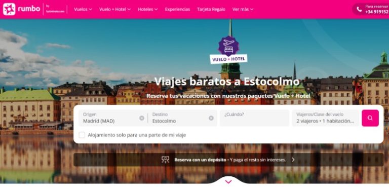viajes baratos Puente de Noviembre Estocolmo