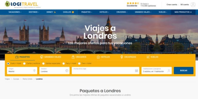 viajes Puente de Diciembre Londres ofertas de viajes