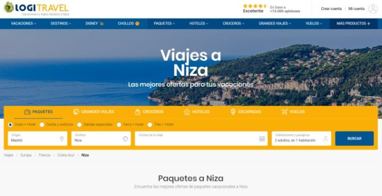 viajes Puente de la Constitución Niza ofertas de viajes