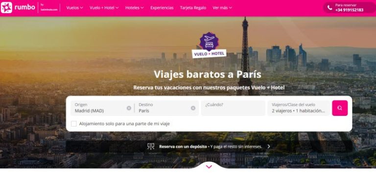 ofertas Puente Diciembre París