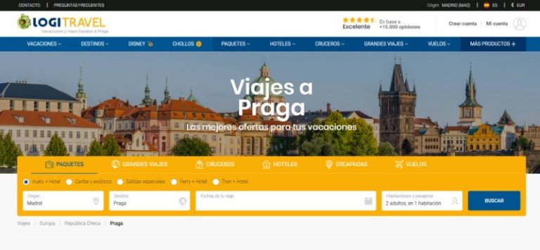 viajes Puente de la Constitución Praga ofertas de viajes