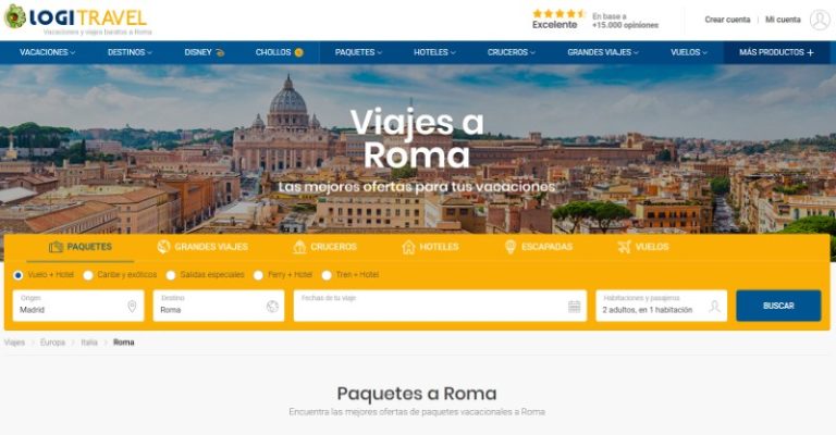viajes Puente de la Constitución Roma ofertas de viajes
