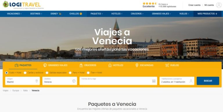 viajes Puente de la Inmaculada Venecia ofertas de viajes
