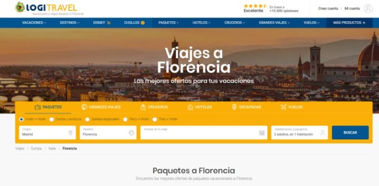 ofertas de viajes Florencia Navidad