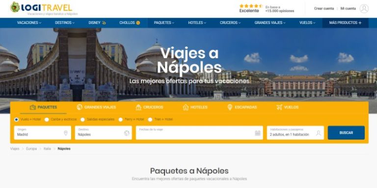 ofertas de viajes Nápoles Navidad